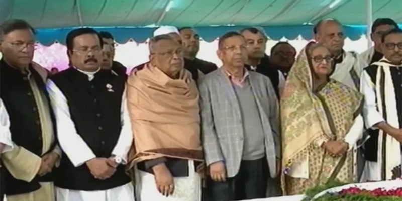 বঙ্গবন্ধুর সমাধিতে নতুন মন্ত্রিসভার সদস্যদের নিয়ে প্রধানমন্ত্রীর শ্রদ্ধা বঙ্গবন্ধুর সমাধিতে নতুন মন্ত্রিসভার সদস্যদের নিয়ে প্রধানমন্ত্রীর শ্রদ্ধা