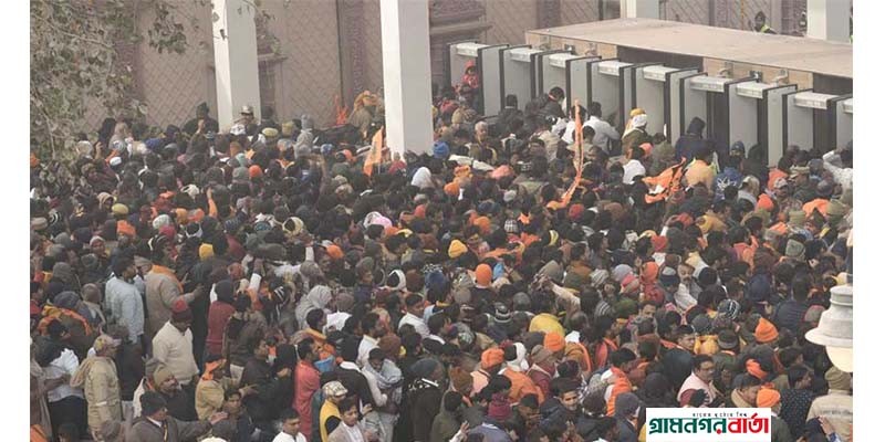 সর্বসাধারণের জন্য খুলে দেওয়া হল রাম মন্দিরের দরজা সর্বসাধারণের জন্য খুলে দেওয়া হল রাম মন্দিরের দরজা