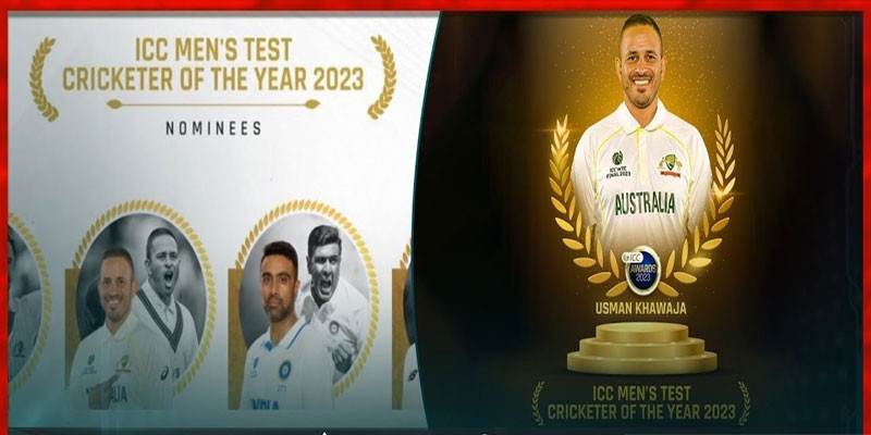 আইসিসির বর্ষসেরা টেস্ট ক্রিকেটার উসমান খাজা আইসিসির বর্ষসেরা টেস্ট ক্রিকেটার উসমান খাজা