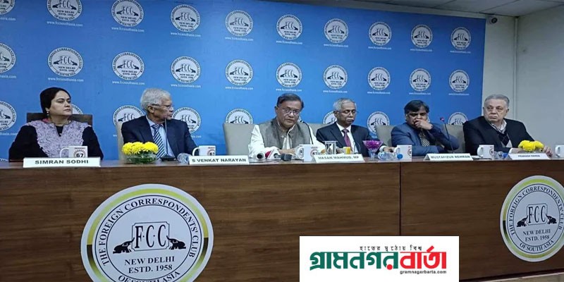 গণতান্ত্রিক ধারা অব্যাহত রাখতে ভারত আমাদের পাশে ছিল: দিল্লিতে হাছান মাহমুদ গণতান্ত্রিক ধারা অব্যাহত রাখতে ভারত আমাদের পাশে ছিল: দিল্লিতে হাছান মাহমুদ