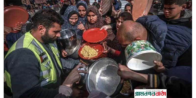 খাবারের জন্য অপেক্ষায় থাকা ফিলিস্তিনিদের গুলি চালিয়েছে ইসরায়েল খাবারের জন্য অপেক্ষায় থাকা ফিলিস্তিনিদের গুলি চালিয়েছে ইসরায়েল