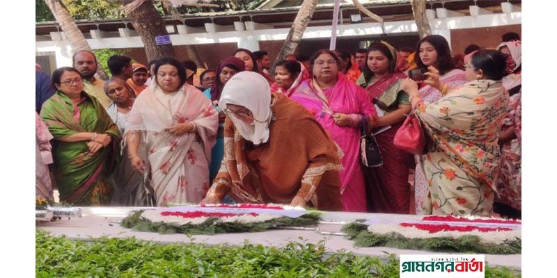 টুঙ্গিপাড়ায় বঙ্গবন্ধুর সমাধিসৌধে অর্থ প্রতিমন্ত্রীর শ্রদ্ধা নিবেদন টুঙ্গিপাড়ায় বঙ্গবন্ধুর সমাধিসৌধে অর্থ প্রতিমন্ত্রীর শ্রদ্ধা নিবেদন