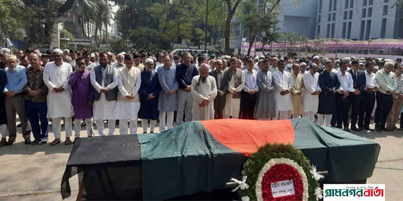 প্রধানমন্ত্রীর প্রেস সচিব ইহসানুল করিমের জানাজা অনুষ্ঠিত প্রধানমন্ত্রীর প্রেস সচিব ইহসানুল করিমের জানাজা অনুষ্ঠিত