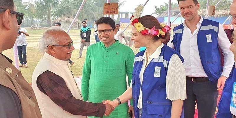 খুলনায় পৌঁছেছেন সুইডেন রাজকন্যা খুলনায় পৌঁছেছেন সুইডেন রাজকন্যা