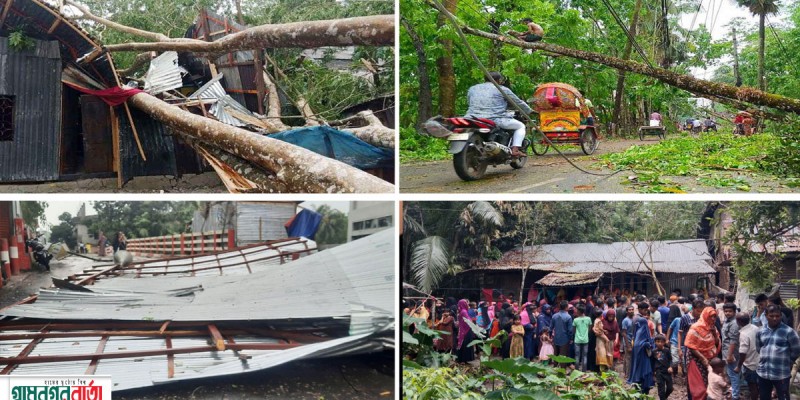 বরিশাল বিভাগের তিন জেলায় ঝড়ে ও বজ্রপাতে ৬ জন নিহত বরিশাল বিভাগের তিন জেলায় ঝড়ে ও বজ্রপাতে ৬ জন নিহত