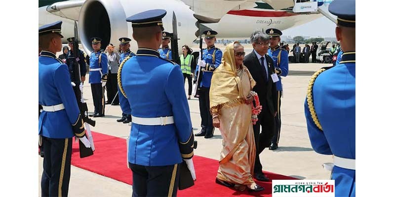 থাইল্যান্ডে প্রধানমন্ত্রীকে লাল গালিচা সংবর্ধনা থাইল্যান্ডে প্রধানমন্ত্রীকে লাল গালিচা সংবর্ধনা