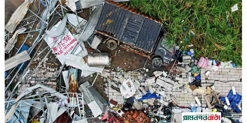 চীনে টর্নেডো, নিহত ৫ চীনে টর্নেডো, নিহত ৫