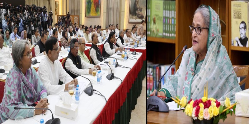 সব প্রতিকূলতা মোকাবিলা করে বাংলাদেশের অগ্রযাত্রা অব্যাহত থাকবে : প্রধানমন্ত্রী সব প্রতিকূলতা মোকাবিলা করে বাংলাদেশের অগ্রযাত্রা অব্যাহত থাকবে : প্রধানমন্ত্রী