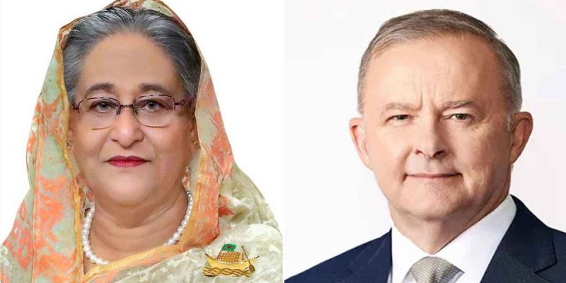 শেখ হাসিনাকে অভিনন্দন জানিয়েছেন অস্ট্রেলিয়ার প্রধানমন্ত্রী শেখ হাসিনাকে অভিনন্দন জানিয়েছেন অস্ট্রেলিয়ার প্রধানমন্ত্রী