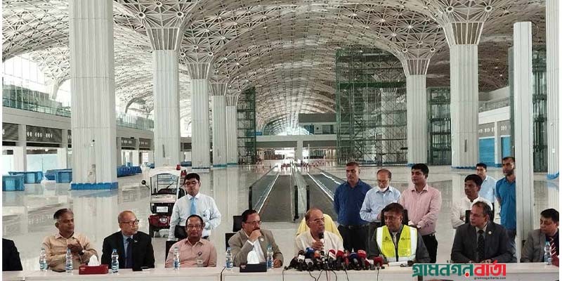 বিমানমন্ত্রীর থার্ড টার্মিনাল পরিদর্শন বিমানমন্ত্রীর থার্ড টার্মিনাল পরিদর্শন