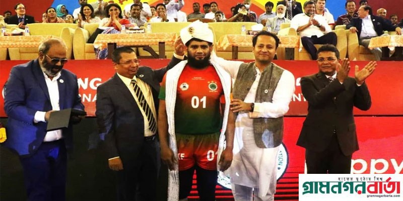 কাবাডি ক্যারিয়ার হতে রাজার বেশে বিদায় নিলেন আরুদুজ্জামান মুন্সী কাবাডি ক্যারিয়ার হতে রাজার বেশে বিদায় নিলেন আরুদুজ্জামান মুন্সী