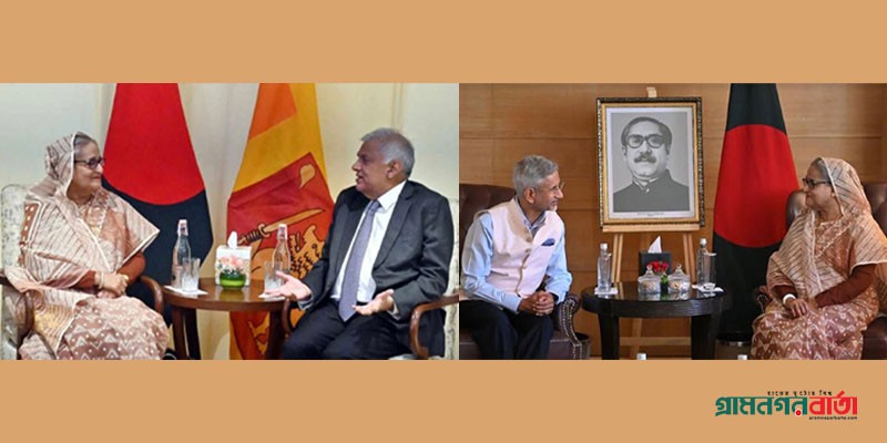 নয়াদিল্লিতে শ্রীলঙ্কার রাষ্ট্রপতির সঙ্গে শেখ হাসিনার সাক্ষাৎ নয়াদিল্লিতে শ্রীলঙ্কার রাষ্ট্রপতির সঙ্গে শেখ হাসিনার সাক্ষাৎ