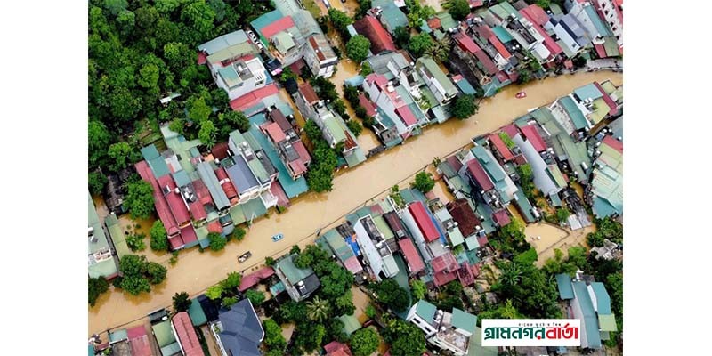ভিয়েতনামের উত্তরাঞ্চলে বন্যা ও ভূমিধস, নিহত ৩ ভিয়েতনামের উত্তরাঞ্চলে বন্যা ও ভূমিধস, নিহত ৩