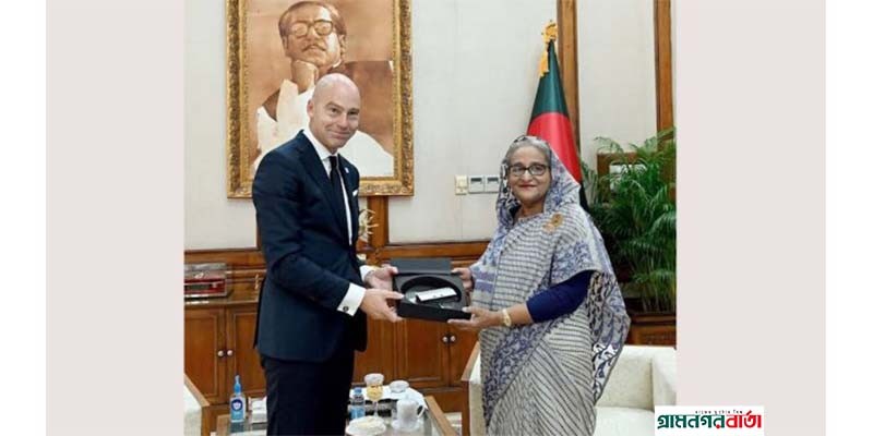 প্রধানমন্ত্রীর প্রথম জিসিএ লোকাল অ্যাডাপটেশন চ্যাম্পিয়নস অ্যাওয়ার্ড গ্রহণ প্রধানমন্ত্রীর প্রথম জিসিএ লোকাল অ্যাডাপটেশন চ্যাম্পিয়নস অ্যাওয়ার্ড গ্রহণ