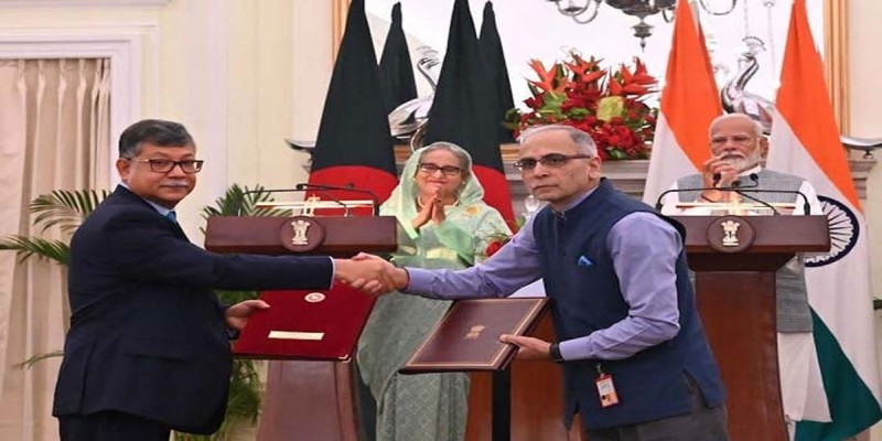 ঢাকা-দিল্লি সম্পর্ক আরও গভীর করতে ৭টি নতুন সমঝোতা স্মারক স্বাক্ষর ঢাকা-দিল্লি সম্পর্ক আরও গভীর করতে ৭টি নতুন সমঝোতা স্মারক স্বাক্ষর