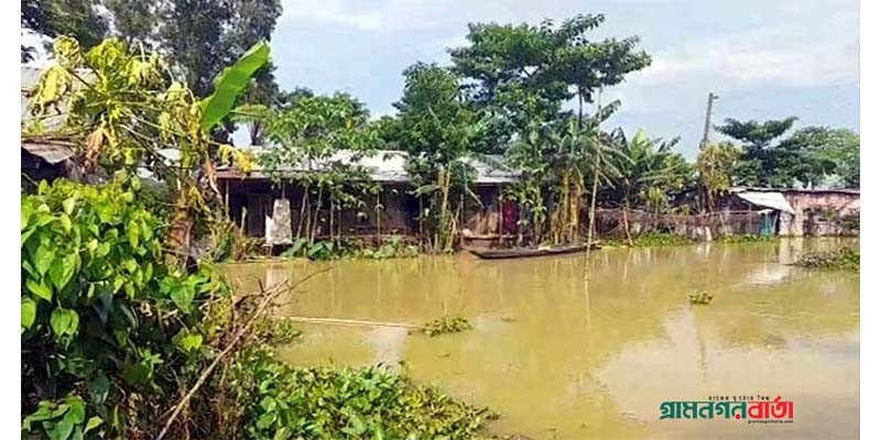 সিলেটে বন্যার পানি কমছে ধীর গতিতে সিলেটে বন্যার পানি কমছে ধীর গতিতে