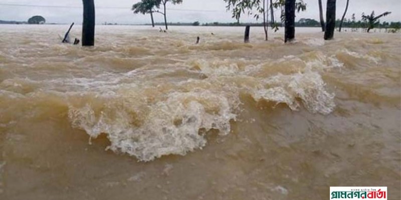 পাহাড়ি ঢলের পানিতে আবারও বিপৎসীমা ছাড়িয়েছে সুরমার পানি পাহাড়ি ঢলের পানিতে আবারও বিপৎসীমা ছাড়িয়েছে সুরমার পানি