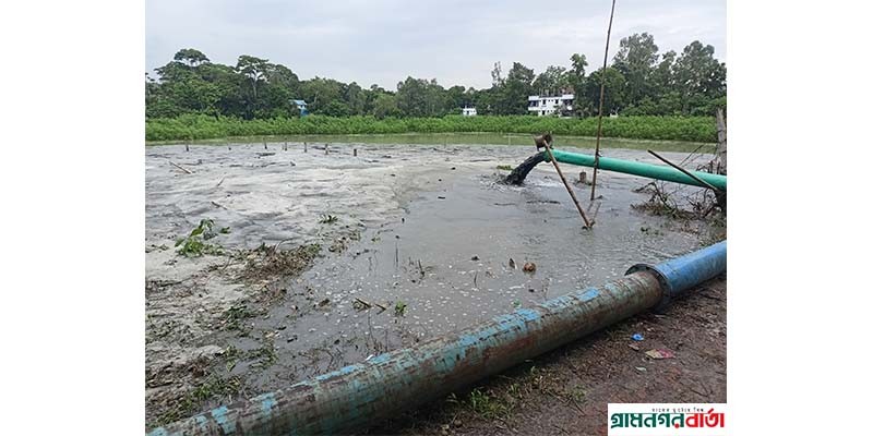 শ্রীনগরে ড্রেজার দিয়ে কৃষি জমি ভরাটের মহোৎসব শ্রীনগরে ড্রেজার দিয়ে কৃষি জমি ভরাটের মহোৎসব