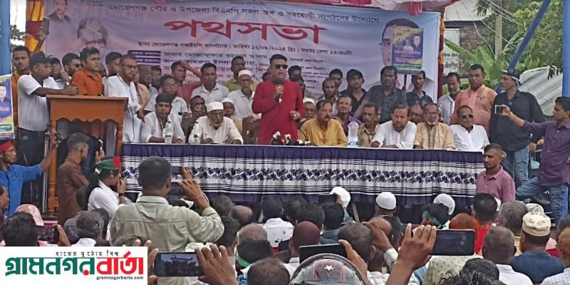 মোড়েলগঞ্জে বিএনপির পথসভা অনুষ্ঠিত মোড়েলগঞ্জে বিএনপির পথসভা অনুষ্ঠিত