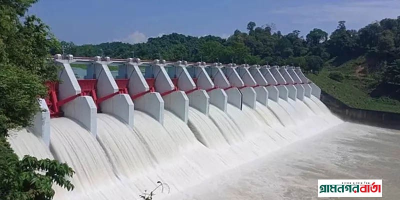 কাপ্তাই হ্রদের পানি কমেনি , জলকপাট খোলা এক ফুট কাপ্তাই হ্রদের পানি কমেনি , জলকপাট খোলা এক ফুট