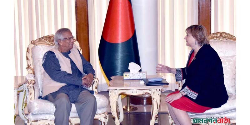 প্রধান উপদেষ্টার সঙ্গে কানাডার হাইকমিশনারের সাক্ষাৎ প্রধান উপদেষ্টার সঙ্গে কানাডার হাইকমিশনারের সাক্ষাৎ