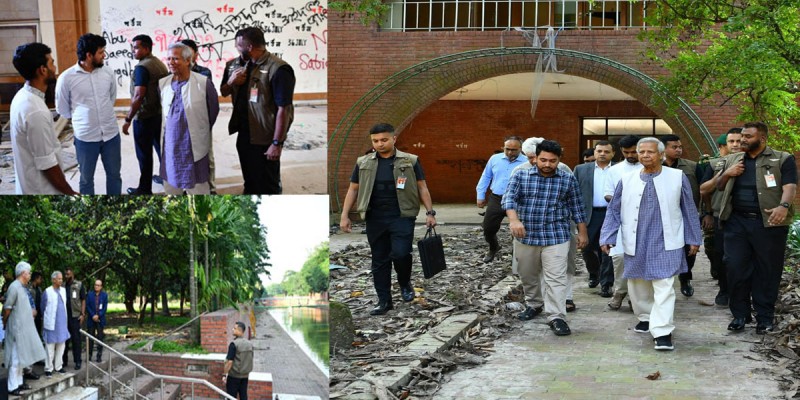 গণভবন দেখলেন প্রধান উপদেষ্টা, জাদুঘরের কাজ দ্রুত করার নির্দেশ গণভবন দেখলেন প্রধান উপদেষ্টা, জাদুঘরের কাজ দ্রুত করার নির্দেশ