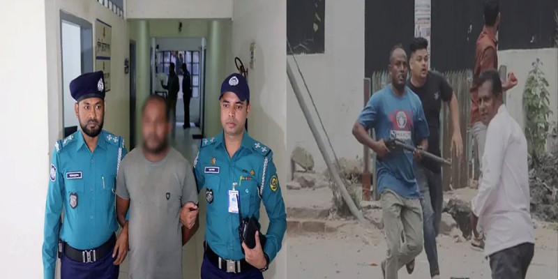 ছাত্র-জনতার ওপর একাই ২৮টি গুলি ছোড়েন যুবলীগ কর্মী তৌহিদুল ছাত্র-জনতার ওপর একাই ২৮টি গুলি ছোড়েন যুবলীগ কর্মী তৌহিদুল