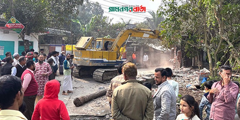 মাদারীপুর পৌরসভা অবৈধভাবে খাল দখল উদ্ধার মাঠে নেমেছে মাদারীপুর পৌরসভা অবৈধভাবে খাল দখল উদ্ধার মাঠে নেমেছে