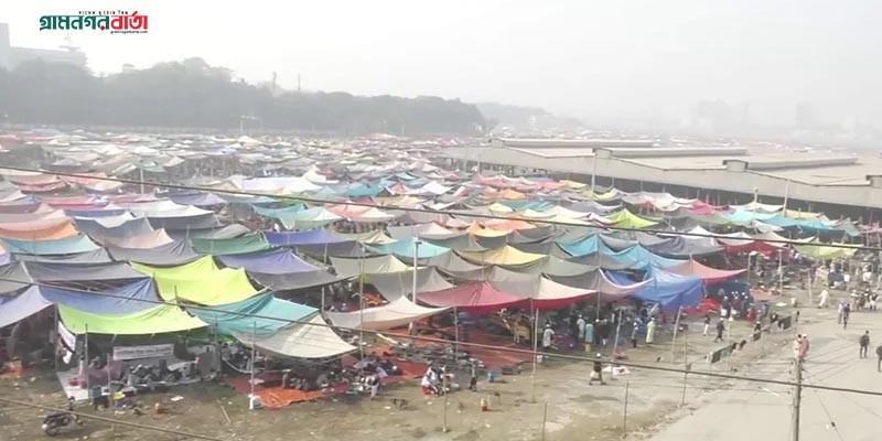আখেরি মোনাজাতের মধ্য দিয়ে শেষ হলো ইজতেমার প্রথম পর্ব আখেরি মোনাজাতের মধ্য দিয়ে শেষ হলো ইজতেমার প্রথম পর্ব