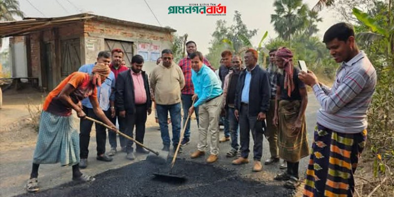 নন্দীগ্রামে সড়ক কার্পেটিং কাজ উদ্বোধন করলেন সাবেক সংসদ সদস্য মোশাররফ হোসেন নন্দীগ্রামে সড়ক কার্পেটিং কাজ উদ্বোধন করলেন সাবেক সংসদ সদস্য মোশাররফ হোসেন