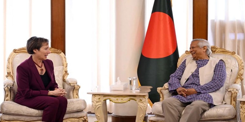 গুরুত্বপূর্ণ প্রকল্প এবং সংস্কারে মার্কিন অব্যাহত সহায়তা কামনা প্রধান উপদেষ্টার গুরুত্বপূর্ণ প্রকল্প এবং সংস্কারে মার্কিন অব্যাহত সহায়তা কামনা প্রধান উপদেষ্টার