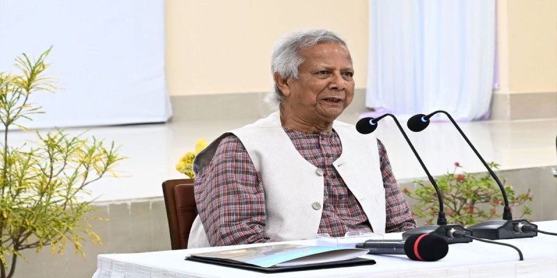 বাংলাদেশের মানুষ যথেষ্ট ভাগ্যবান, কারণ আমাদের সমুদ্র আছে: প্রধান উপদেষ্টা বাংলাদেশের মানুষ যথেষ্ট ভাগ্যবান, কারণ আমাদের সমুদ্র আছে: প্রধান উপদেষ্টা