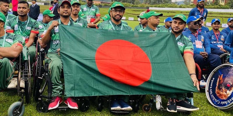 হুইলচেয়ার ক্রিকেট বিশ্বকাপে খেলবে বাংলাদেশ হুইলচেয়ার ক্রিকেট বিশ্বকাপে খেলবে বাংলাদেশ