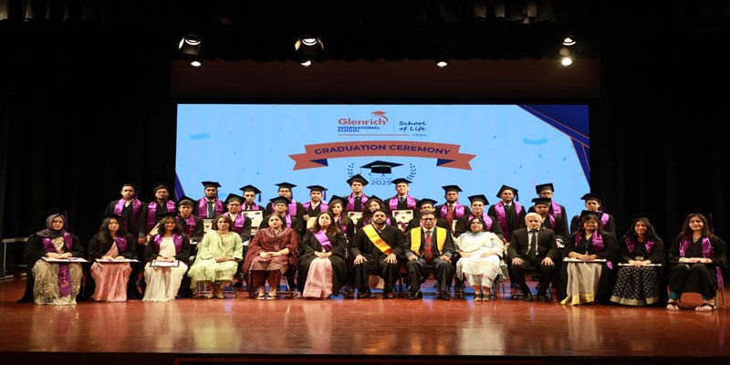 গ্লেনরিচ উত্তরার ২০২৫ ব্যাচের শিক্ষার্থীদের গ্র্যাজুয়েশন অনুষ্ঠান আয়োজন