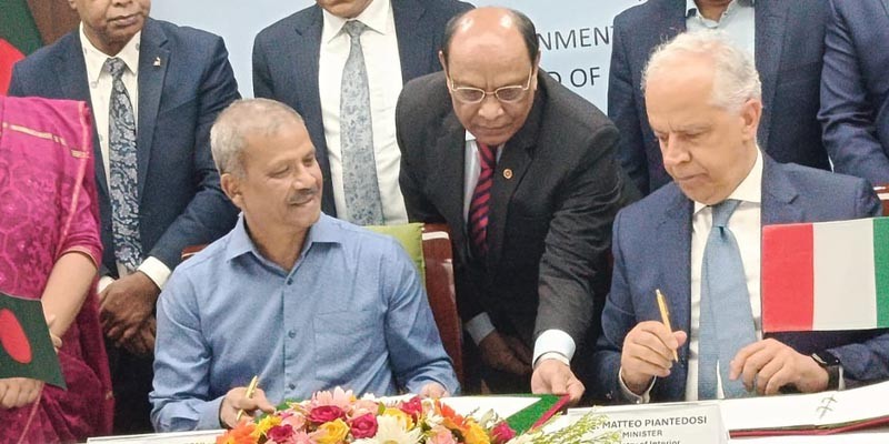 ইতালির সঙ্গে মাইগ্রেশন অ্যান্ড মোবিলিটি বিষয়ক সমঝোতা স্মারক সই ইতালির সঙ্গে মাইগ্রেশন অ্যান্ড মোবিলিটি বিষয়ক সমঝোতা স্মারক সই
