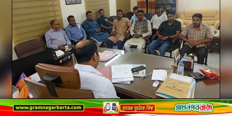 শিবগঞ্জে ইউএনওর সঙ্গে উপজেলা সম্মিলিত স্বেচ্ছাসেবী সংস্থার সৌজন্য সাক্ষাৎ শিবগঞ্জে ইউএনওর সঙ্গে উপজেলা সম্মিলিত স্বেচ্ছাসেবী সংস্থার সৌজন্য সাক্ষাৎ