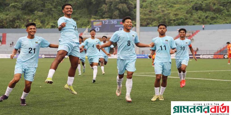 ভুটানকে ৩ গোলে হারিয়ে সেমিফাইনালে বাংলাদেশ ভুটানকে ৩ গোলে হারিয়ে সেমিফাইনালে বাংলাদেশ
