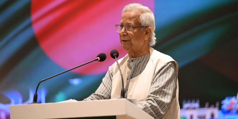 বাংলাদেশকে ম্যানুফ্যাকচারিং হাব বানাতে চীনা বিনিয়োগকারীদের প্রতি আহ্বান প্রধান উপদেষ্টার বাংলাদেশকে ম্যানুফ্যাকচারিং হাব বানাতে চীনা বিনিয়োগকারীদের প্রতি আহ্বান প্রধান উপদেষ্টার