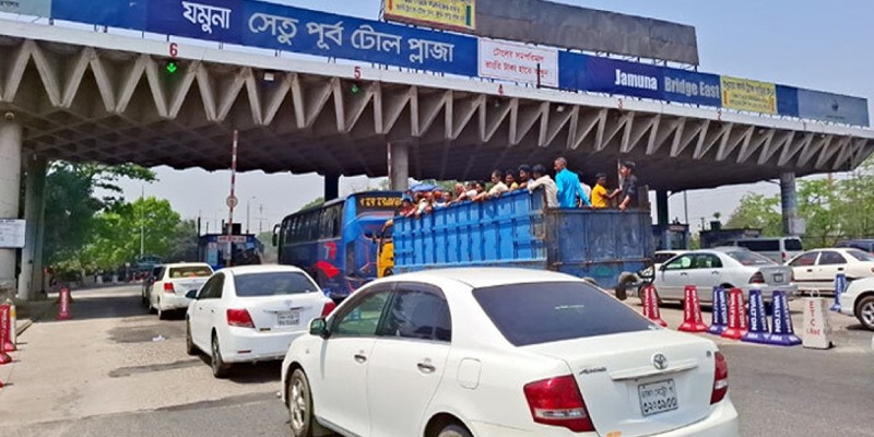 ৬ দিনে যমুনা সেতু দিয়ে টোল আদায় ১৬ কোটি ৭৯ লাখ টাকা ৬ দিনে যমুনা সেতু দিয়ে টোল আদায় ১৬ কোটি ৭৯ লাখ টাকা