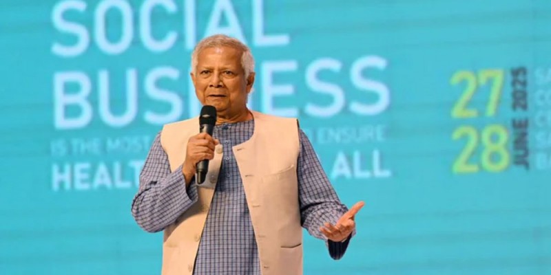 সামাজিক ব্যবসা মাধ্যমে ‘একটি সুন্দর ও উন্নত বিশ্ব’ গড়ে তোলা সম্ভব: অধ্যাপক ইউনূস সামাজিক ব্যবসা মাধ্যমে ‘একটি সুন্দর ও উন্নত বিশ্ব’ গড়ে তোলা সম্ভব: অধ্যাপক ইউনূস