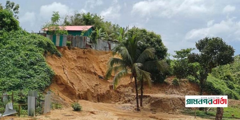 ভারী বৃষ্টিপাতে বান্দরবানে পাহাড় ধ্বসের আশংকা ভারী বৃষ্টিপাতে বান্দরবানে পাহাড় ধ্বসের আশংকা