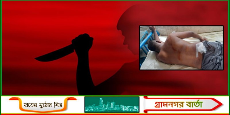 রাজবাড়ীতে চাঁদা না পেয়ে প্যানেল চেয়ারম্যানকে কুপিয়ে জখম