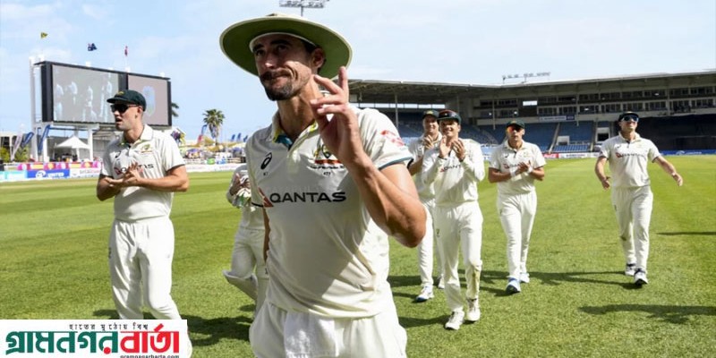 কিংস্টনে স্টার্কের বিশ্বরেকর্ড, ২৭ রানে অলআউট ওয়েস্ট ইন্ডিজ!