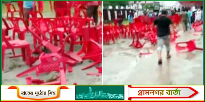 স্লোগান দিয়ে গোপালগঞ্জে এনসিপির সমাবেশে হামলা, ককটেল ও ইটপাটকেল নিক্ষেপ