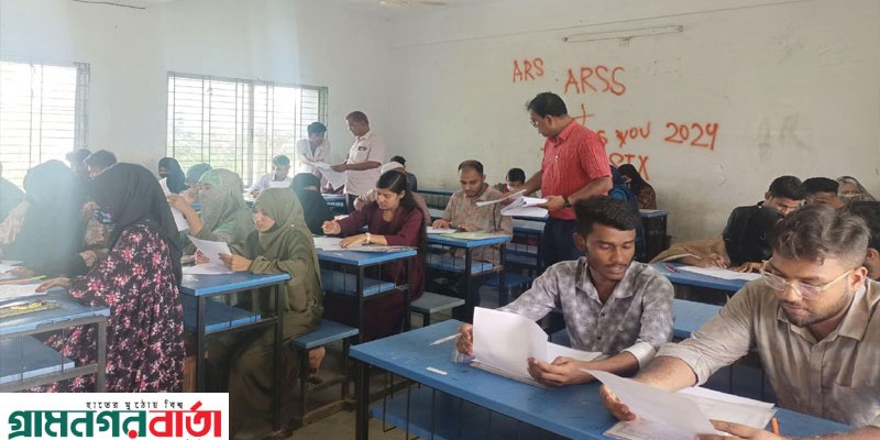 শিবগঞ্জে কারগরি শিক্ষা বোর্ডের বেসিক ট্রেড কোর্স পরীক্ষা অনুষ্ঠিত 