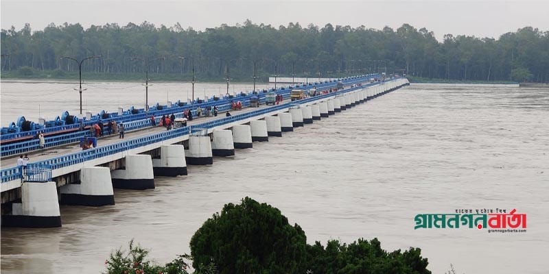 তিস্তার পানি বিপদসীমার কাছাকাছি : উত্তরের নিম্নাঞ্চলে বন্যার আশঙ্কা