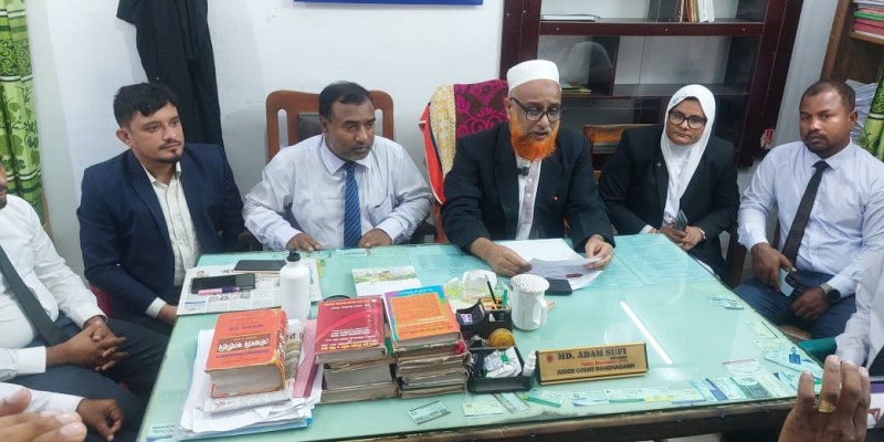 পঞ্চগড়ে রাজনৈতিক বিবেচনায় ২৮ মামলা নিষ্পত্তি। পঞ্চগড়ে রাজনৈতিক বিবেচনায় ২৮ মামলা নিষ্পত্তি।