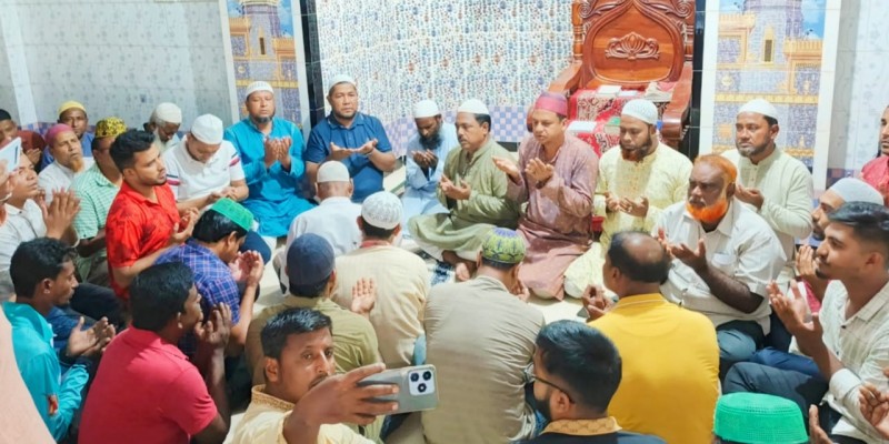 মাইলস্টোনে বিমান দুর্ঘটনায় নন্দীগ্রামে বিএনপির দোয়া মাহফিল মাইলস্টোনে বিমান দুর্ঘটনায় নন্দীগ্রামে বিএনপির দোয়া মাহফিল