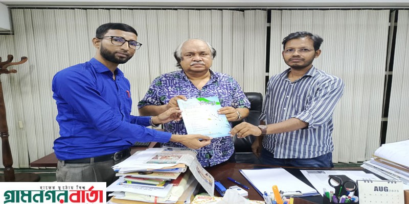 দৈনিক কালের কন্ঠের সম্পাদকের সাথে ঝিকুট ফাউন্ডেশনের সৌজন্য সাক্ষাৎ 