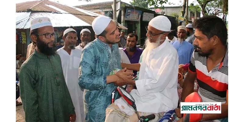 নন্দীগ্রামে জামায়াত প্রার্থী ড. মোস্তফা ফয়সাল পারভেজের গণসংযোগ